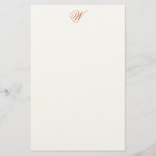 Flämisches Editable Monogramm-Filz-Briefpapier Briefpapier