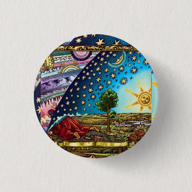 Flammarion Dome Button (Vorderseite)