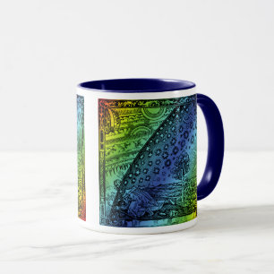 Flammarion Heaven and Earth Gravur Artwork Tasse