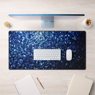 Flamme de parties scintillant bleu foncé