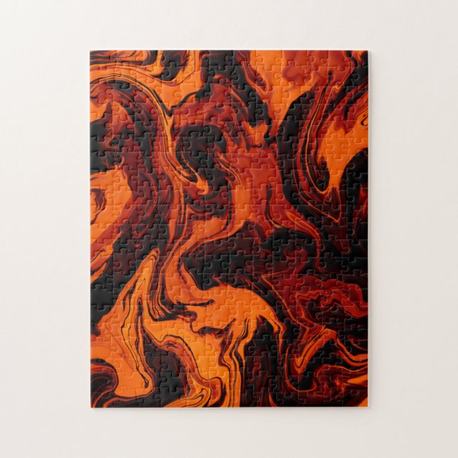 Flamme, Feuer, Abstrakt (Vertikal)