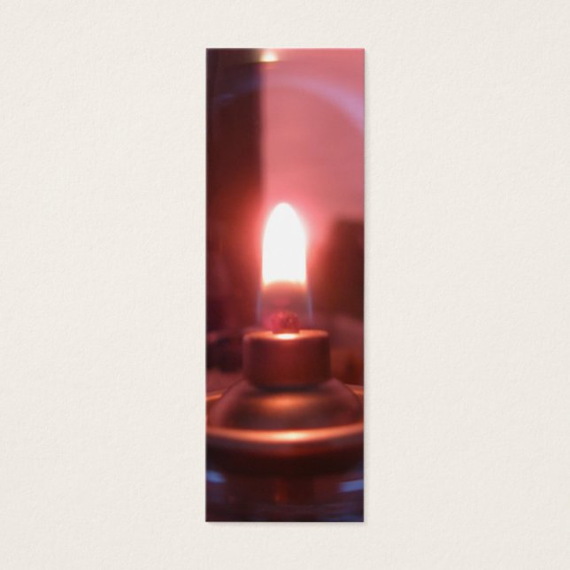 Flamme im Inneren eines Glass Jar (Vorderseite)