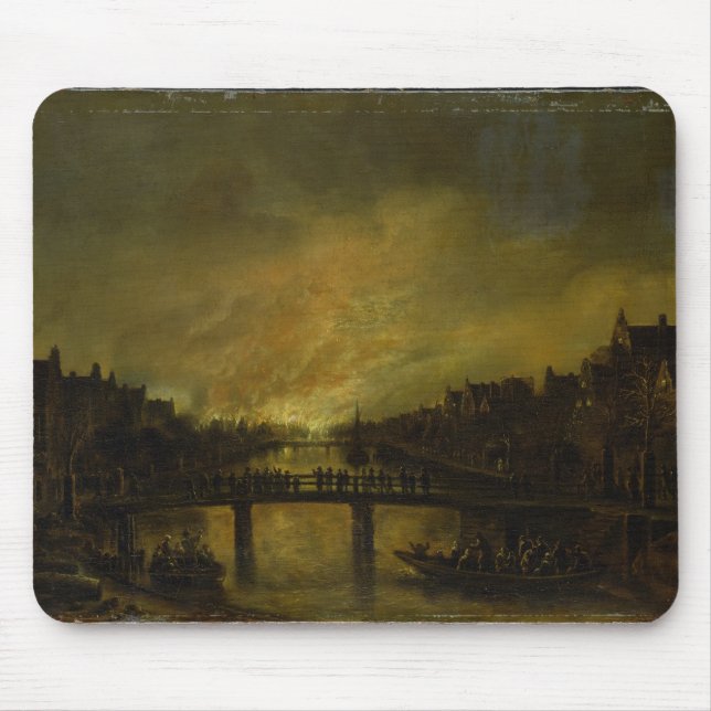 Flamme in Amsterdam Mousepad (Vorne)