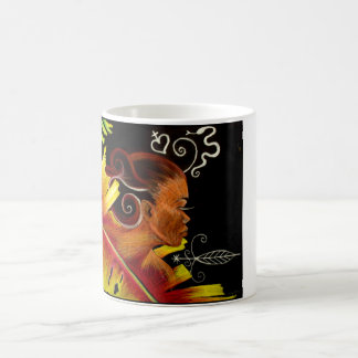Flamme - intensive Feuer-Tasse Verwandlungstasse