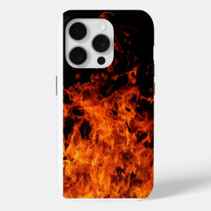 flamme IPhone 15 coques