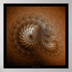 Flamme no.9 poster