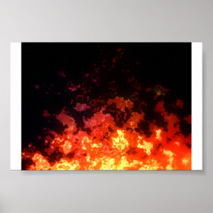 Flamme Poster