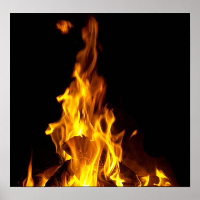 Flamme Poster (Vorne)