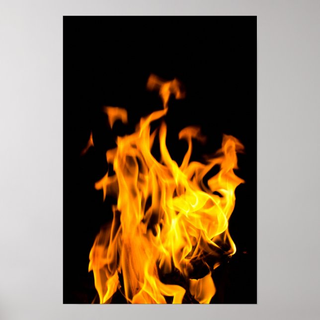 Flamme Poster (Vorne)