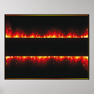 Flamme Poster