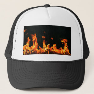 Flammen-Entwurf Truckerkappe