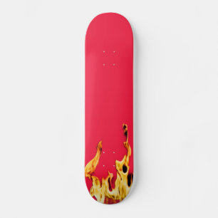 Flammen Flamme Flame Flames Feuer Fire S Skat Skat Skateboard