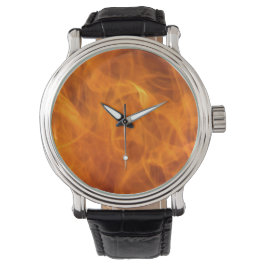 Flammen Männeruhr Armbanduhr