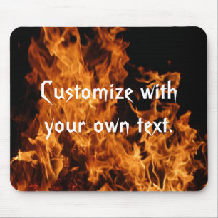 Flammen Mousepad