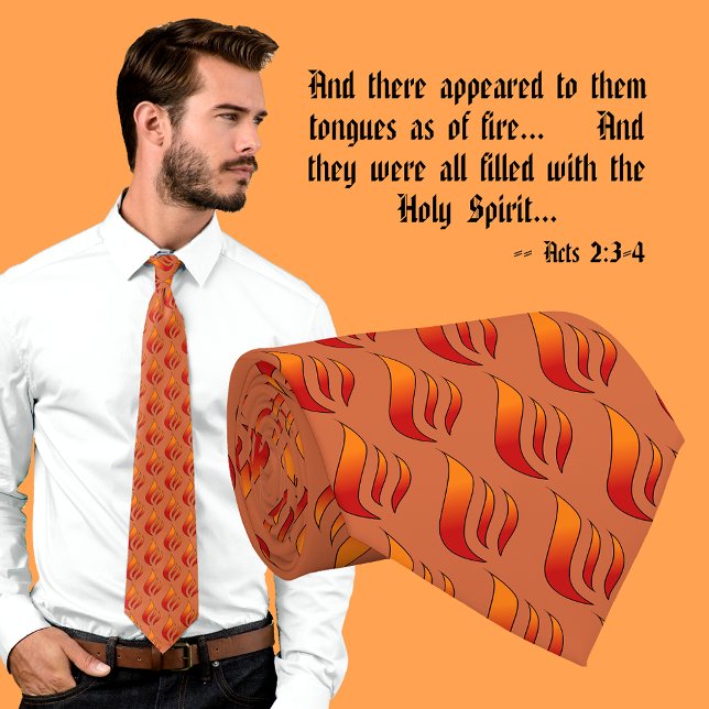 Flammen oder Feuerschwärme Krawatte (Von Creator hochgeladen)