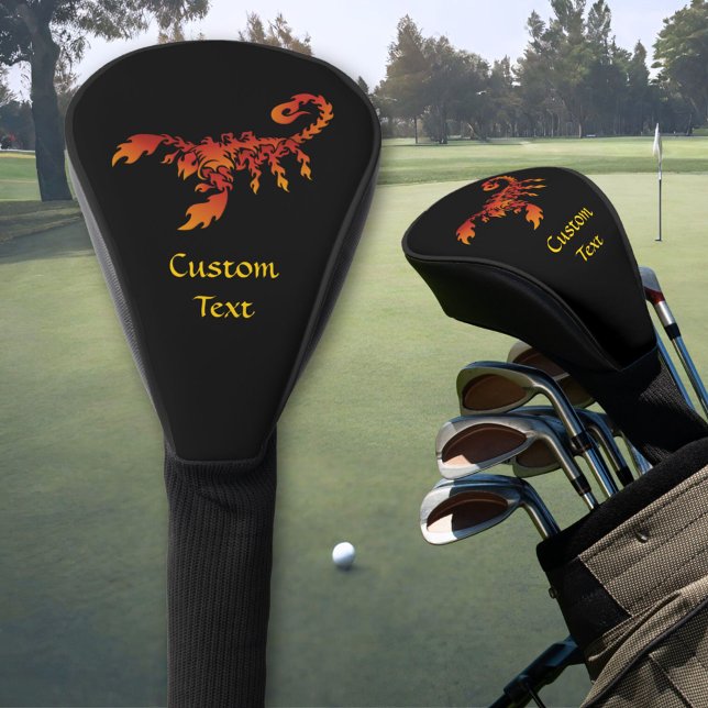 Flammen Scorpion Golf Head Cover Headcover (Von Creator hochgeladen)