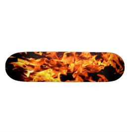 Flammen-Skateboard Skateboard