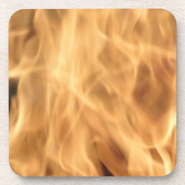 Flammen Untersetzer (Vorderseite)