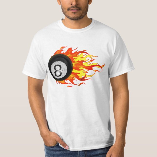 Flammenball 8 T-Shirt (Vorderseite)