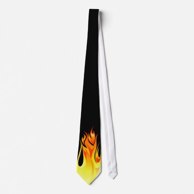 Flammende Krawatte (Vorderseite)