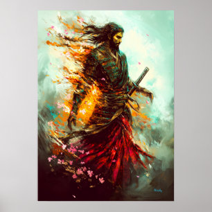 Flammender Samurai – Der ewige Krieger Poster