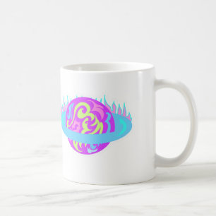 Flammender Saturn! Kaffeetasse