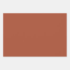 Flammendes Orange Geschenkpapier Set