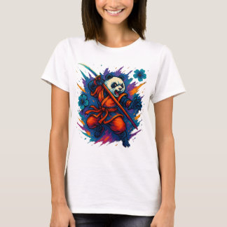 Flammenfaust Panda T-Shirt
