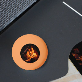 Flammenfeuer bedient Hot Personalisiert Tischtennisball