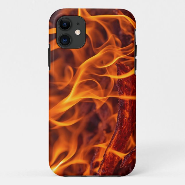 Flammenmakro Case-Mate iPhone Hülle (Rückseite)