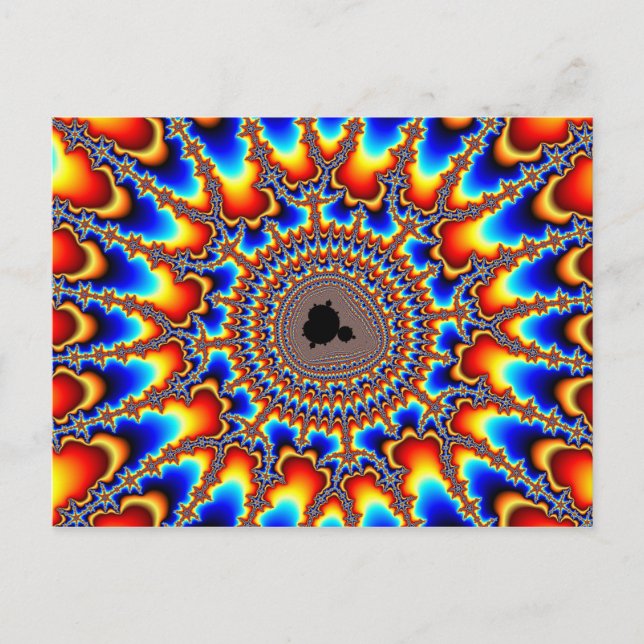 Flammenring Postkarte (Vorderseite)