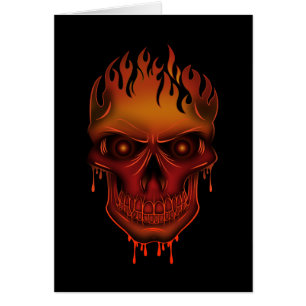 Flammenschädel