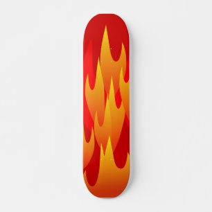 Flammenskateboard Skateboard