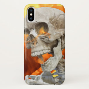 Flammenskelett Case-Mate iPhone Hülle