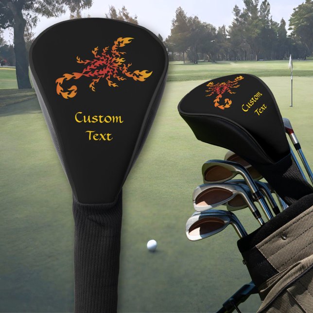 Flammenskorpion Golf Headcover (Von Creator hochgeladen)