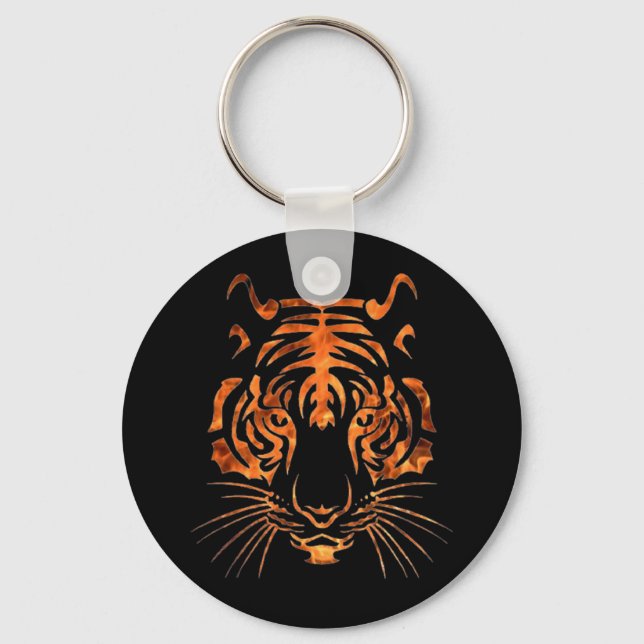 Flammentiger Schlüsselanhänger (Vorderseite)
