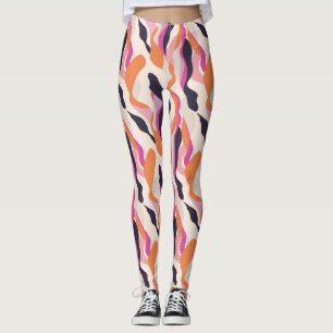 Flammenwellen Leggings