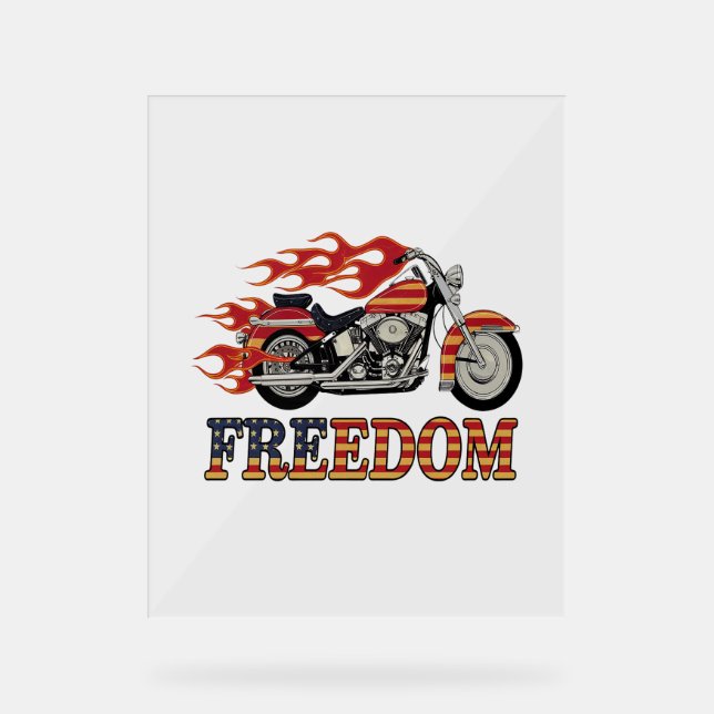 Flammes de moto Liberté (Recto)