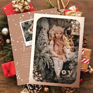 Flammes de neige d'hiver Cadre Joyeuses vacances É