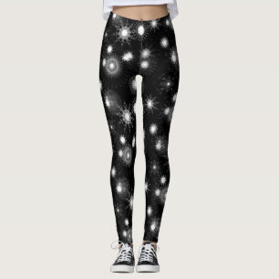 Flammes de neige partout sur les Leggings imprimés