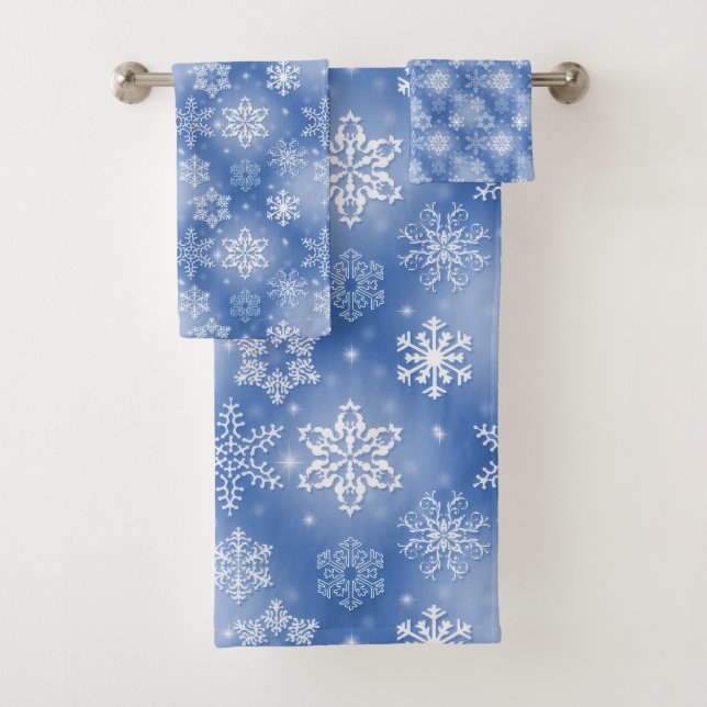 Flammes De Neige Sur Le Bleu D'Hiver (En situation)