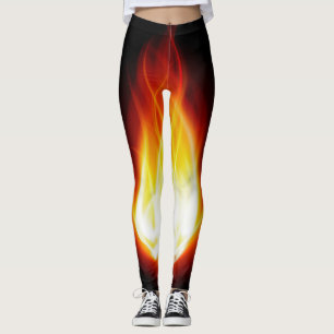 Flammes éclatantes Leggings