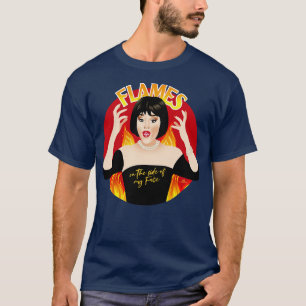 Flammes sur le côté de mon visage Enfants TShirt