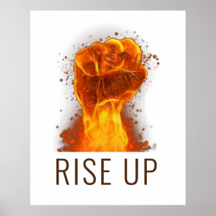 Flammfäule steigt auf poster