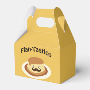 Flan-Tastico! Niedlich Flan Geschenkschachtel