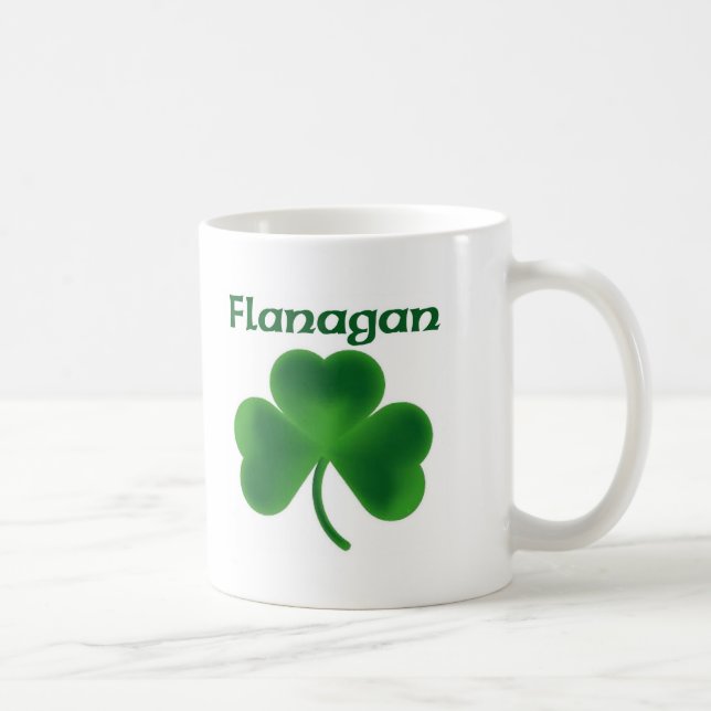 Flanagan Kleeblatt Kaffeetasse (Rechts)