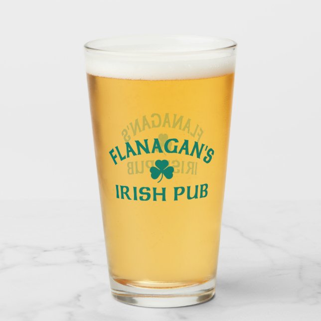 Flanagan's Irish Pub Glas (Vorne (Gefüllt))