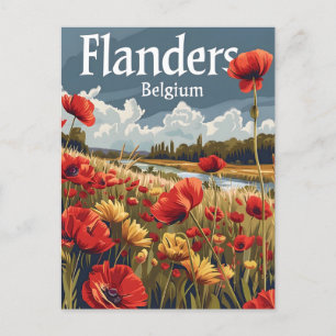Flandern Belgien Postkarte