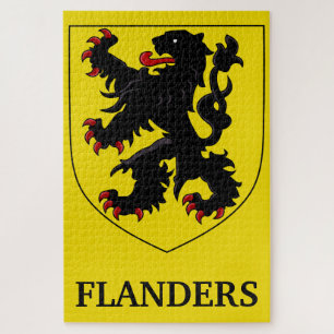 Flandern Wappen Heraldischer Löwe