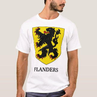 Flandern Wappen Heraldischer Löwe T-Shirt